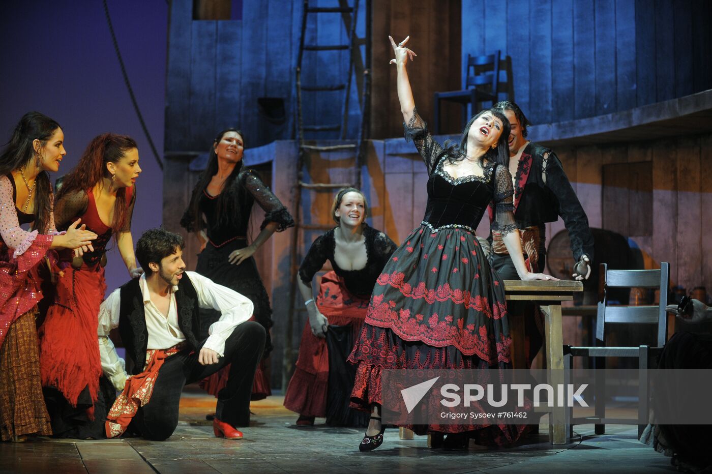 Musical "Zorro" rehearsal