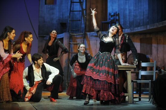 Musical "Zorro" rehearsal