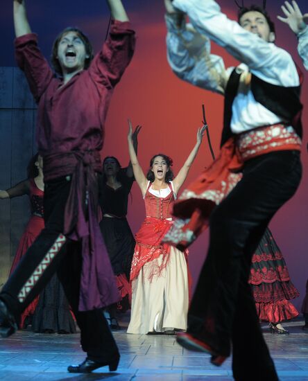 Musical "Zorro" rehearsal