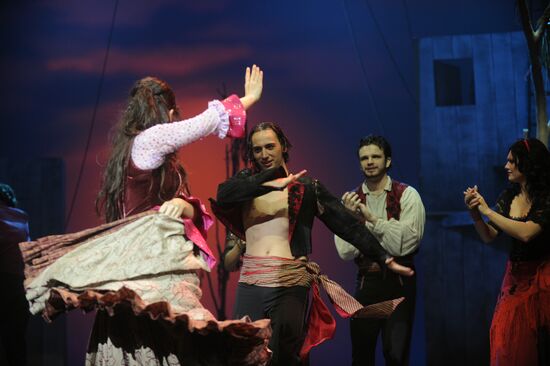 Musical "Zorro" rehearsal