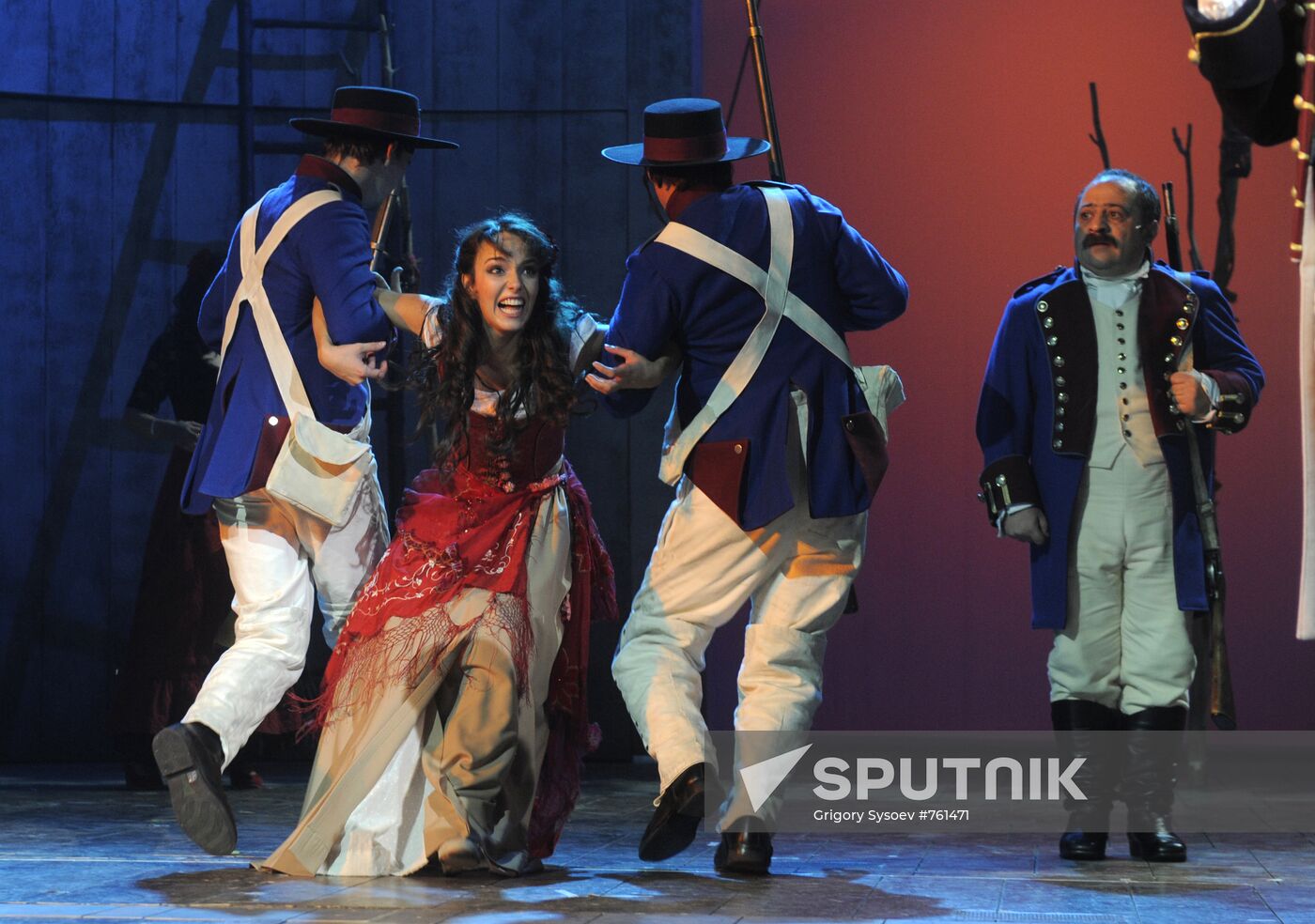 Musical "Zorro" rehearsal