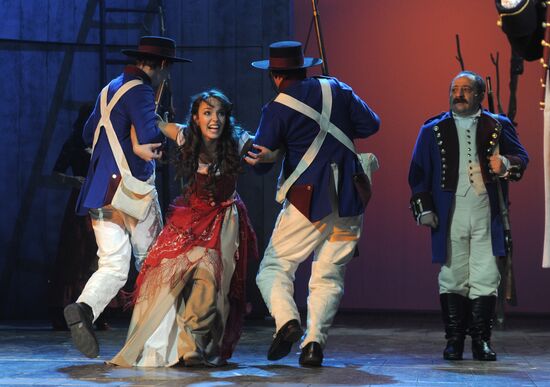 Musical "Zorro" rehearsal