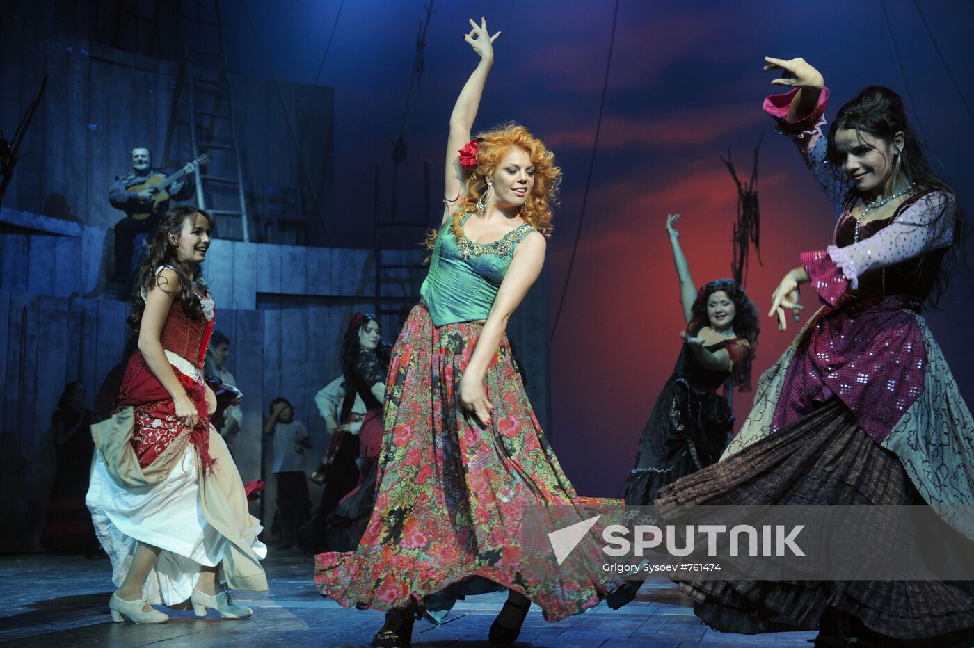 Musical "Zorro" rehearsal