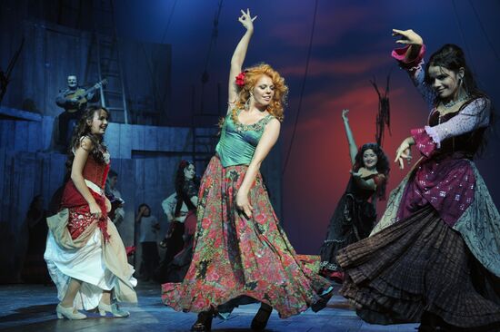Musical "Zorro" rehearsal
