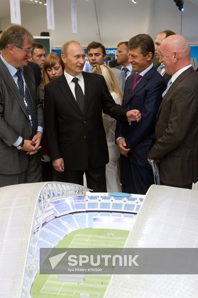 Vladimir Putin and Dmitry Kozak