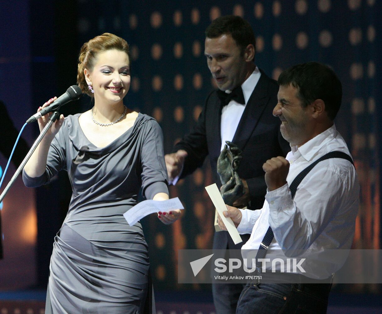 Olga Budina and Yevgeny Grishkovets