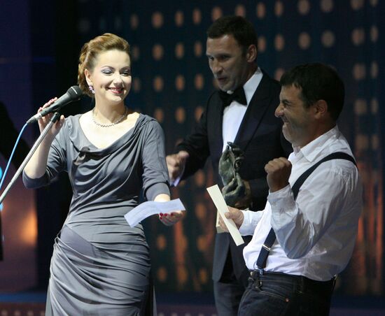 Olga Budina and Yevgeny Grishkovets