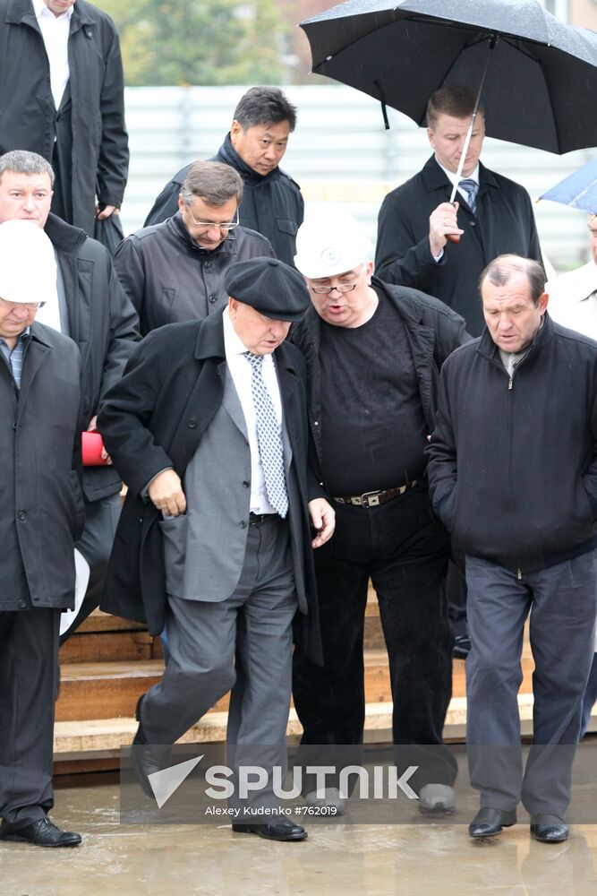 Yuri Luzhkov and Dmitry Gaev
