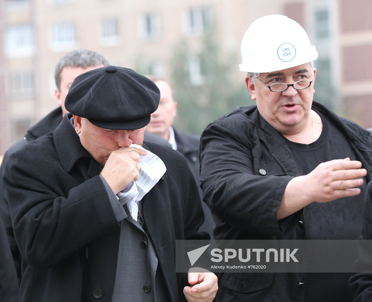 Yuri Luzhkov and Dmitry Gaev