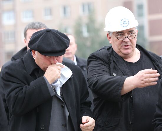 Yuri Luzhkov and Dmitry Gaev