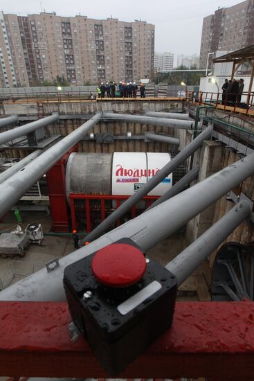 Construction of Novokosino metro station launched