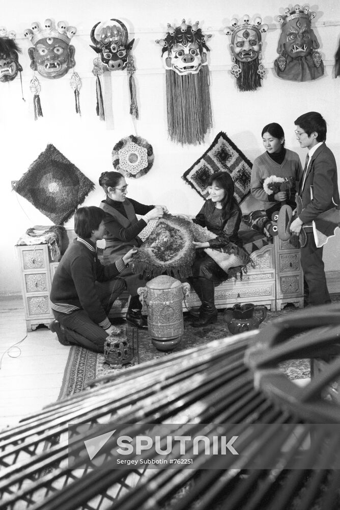 Art school in Ulan Bator