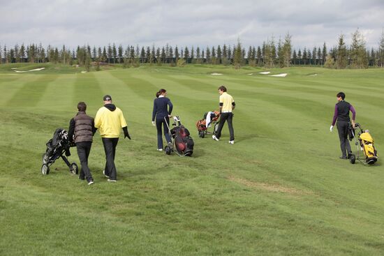 Golf club at Agalarov Estate opened