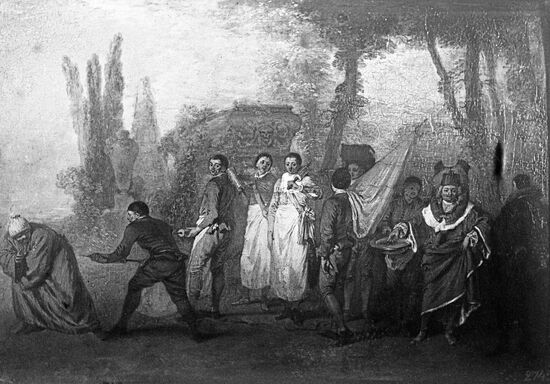 Jean-Antoine Watteau's Satire on Physicians