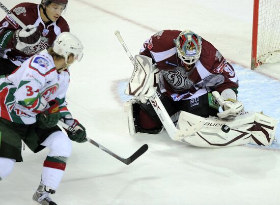 Hockey. KHL. Dinamo(Riga) vs Ak Bars (Kazan)