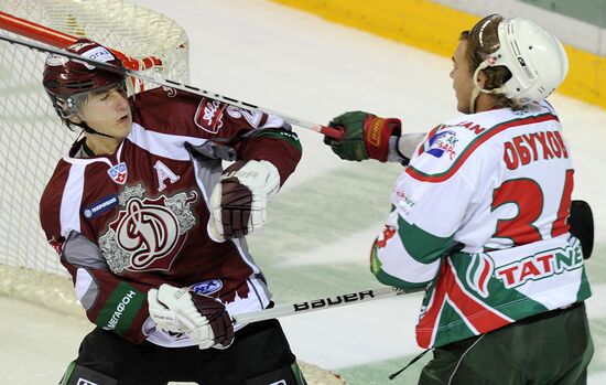 Hockey. KHL. Dinamo(Riga) vs Ak Bars (Kazan)