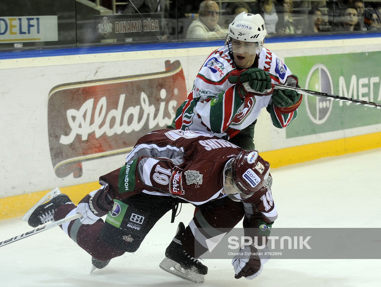 Hockey. KHL. Dinamo(Riga) vs Ak Bars (Kazan)