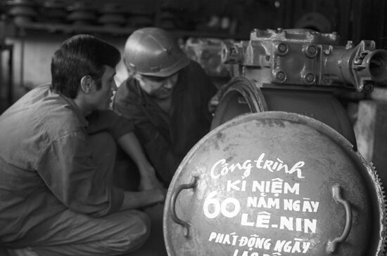 Joint Vietnamese-Soviet community work day