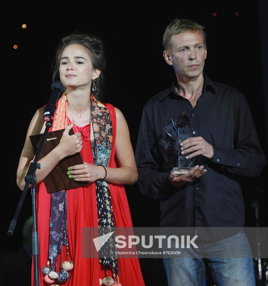 Sonya Karpunina and Sarunas Bartas