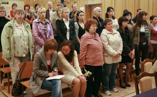 Party for the prosecution in Leninsky District Court, Perm
