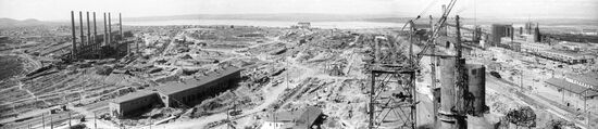 Construction of Magnitogorsk Metallurgical Combine