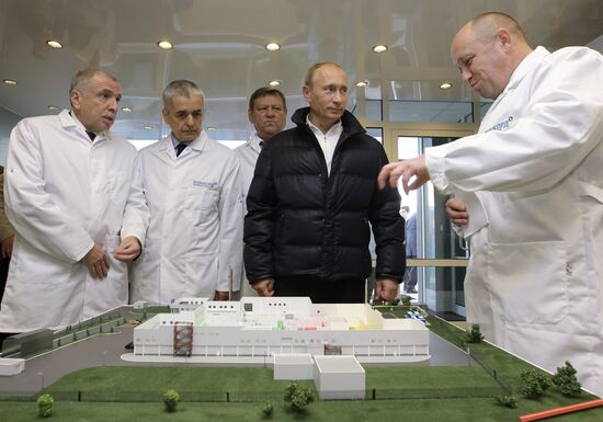 Working visit of Vladimir Putin to Northwestern Federal District