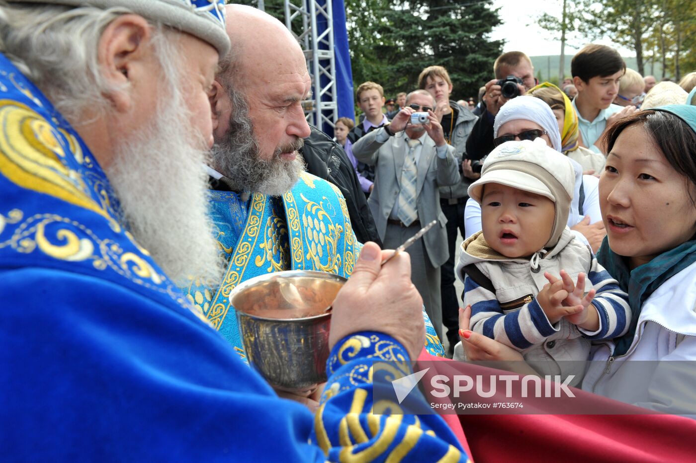 Patriarch Kirill's visit to Russia's Far East