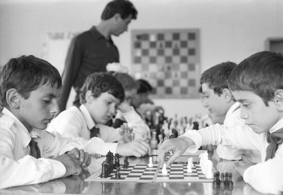 Members of a chess club
