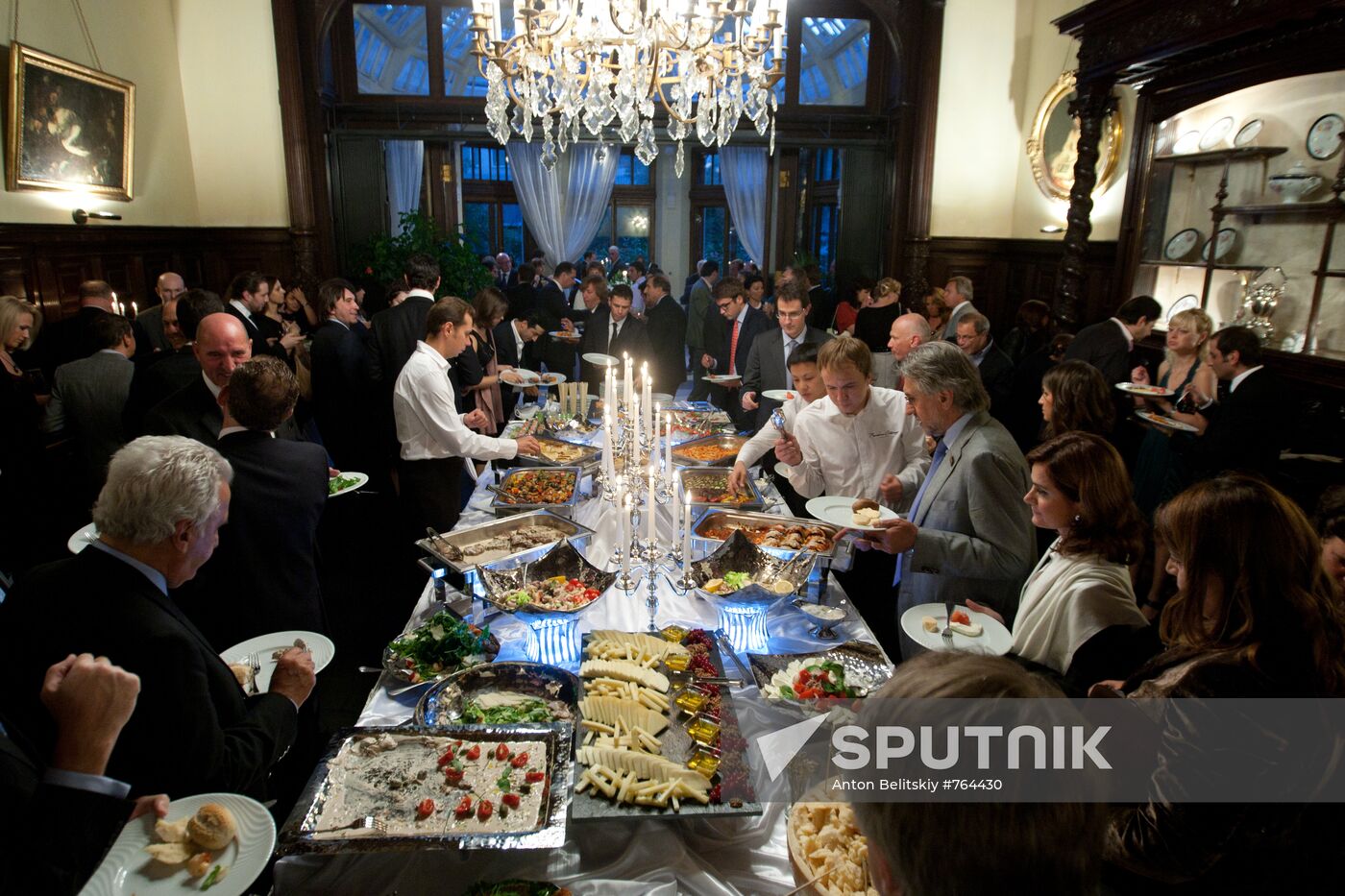 Reception at Italian Embassy