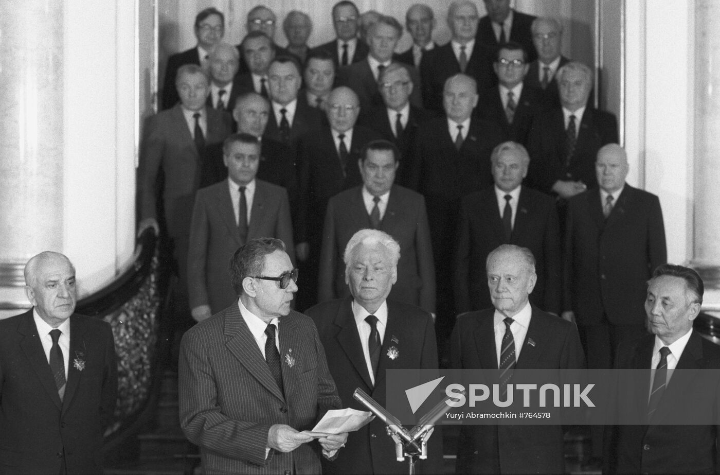 Jambyn Batmönkh's visit to USSR
