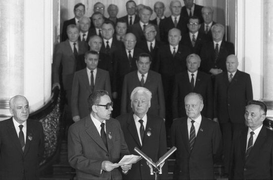 Jambyn Batmönkh's visit to USSR