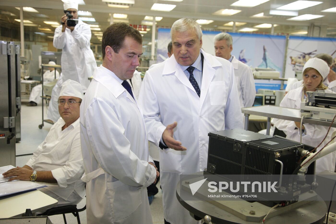President Medvedev at Ramenskoye