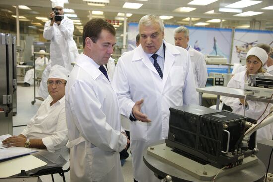 President Medvedev at Ramenskoye