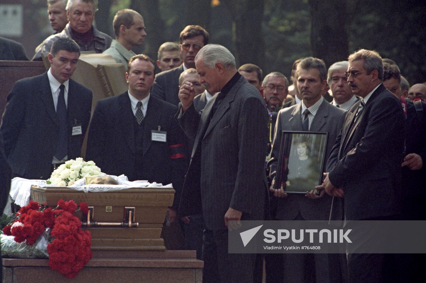 The funeral of Raisa Gorbachev