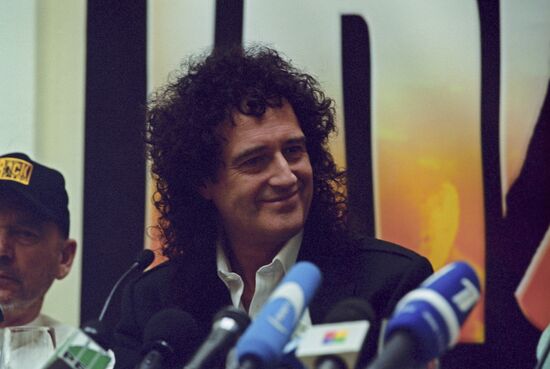 Guitarist of "Queen", B. May