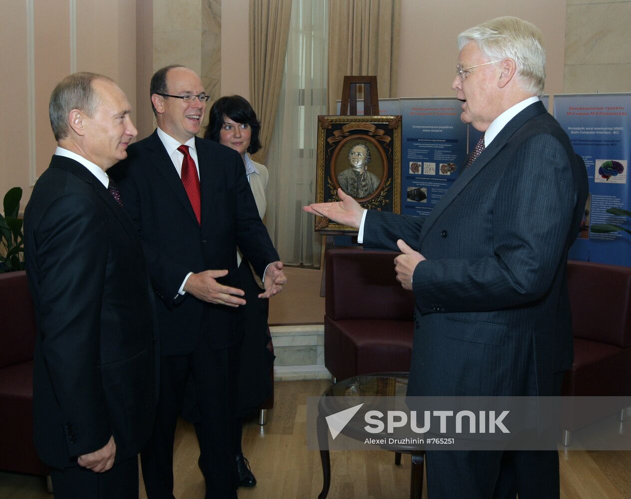 Vladimir Putin during Arctic Forum