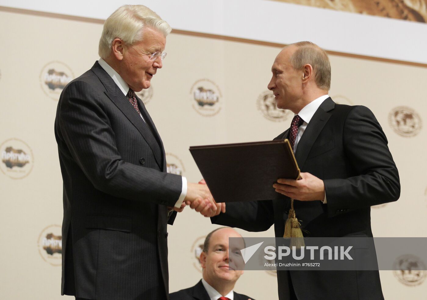 Vladimir Putin during Arctic Forum