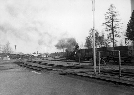 Railroad station in Tornio