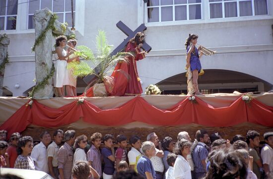 Easter sacred procession