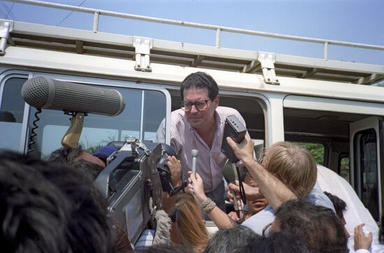 Nicaraguan presidential candidate Alfredo César