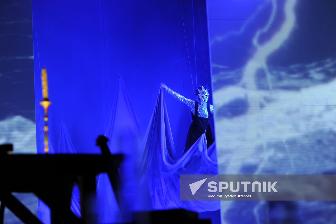 Open rehearsal of the Tempest play at the Et Cetera Theater