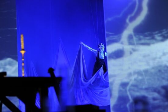 Open rehearsal of the Tempest play at the Et Cetera Theater