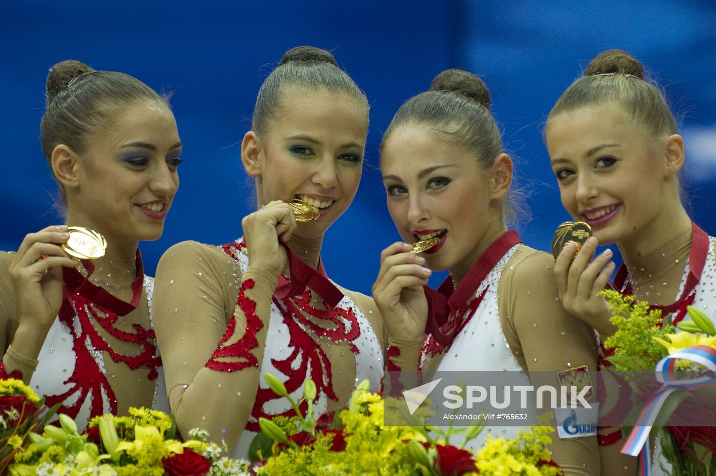 Russian gymnasts won Rhythmic Gymnastics World Championships
