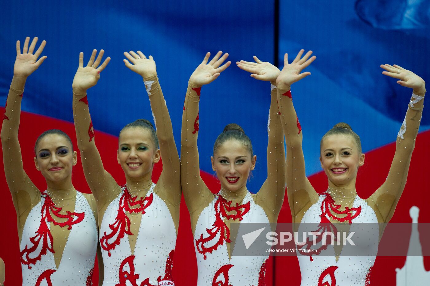 Russian gymnasts won Rhythmic Gymnastics World Championships
