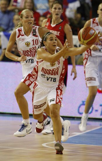 2010 Basketball World Cup. Russia vs. Czech Republic
