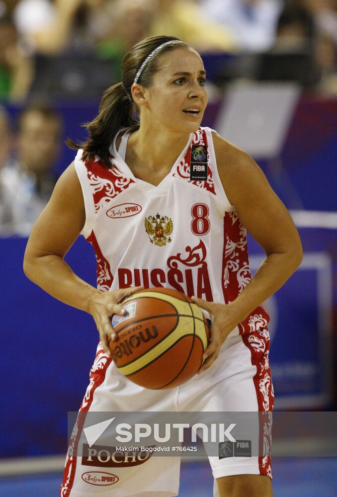 2010 Basketball World Cup. Russia vs. Czech Republic