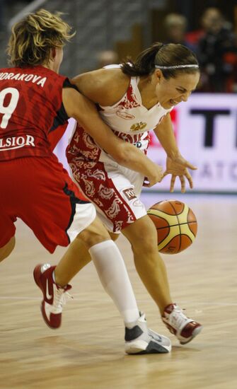 2010 Basketball World Cup. Russia vs. Czech Republic