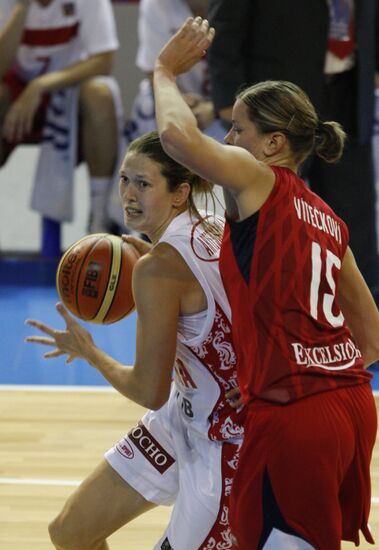 2010 Basketball World Cup. Russia vs. Czech Republic