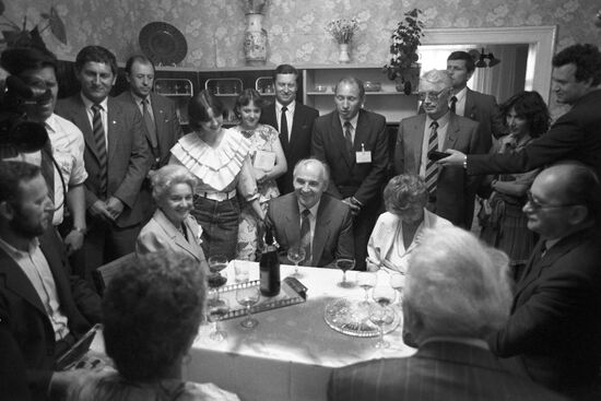 CPSU General Secretary Mikhail Gorbachev's visit to Poland