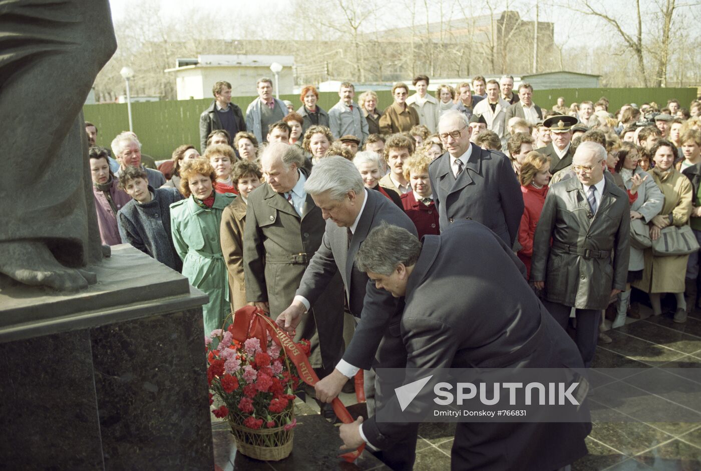 The President of the RF Boris Yeltsin